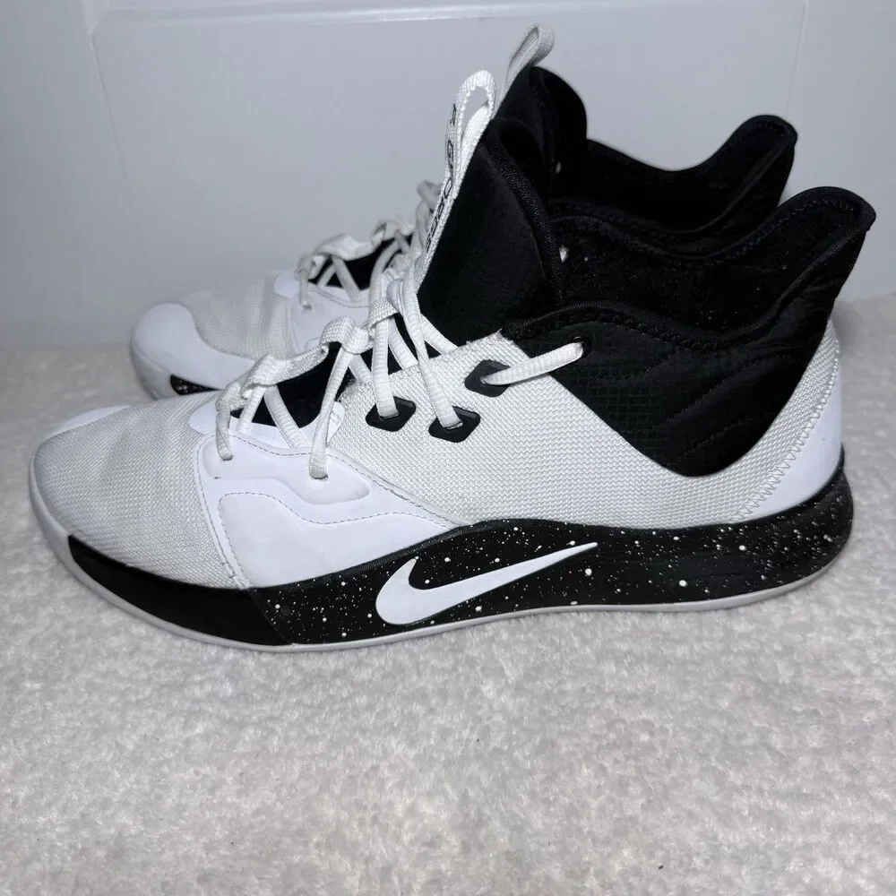 Nike PG 3 Team TB White/Black Men's Size 14 Basketball
